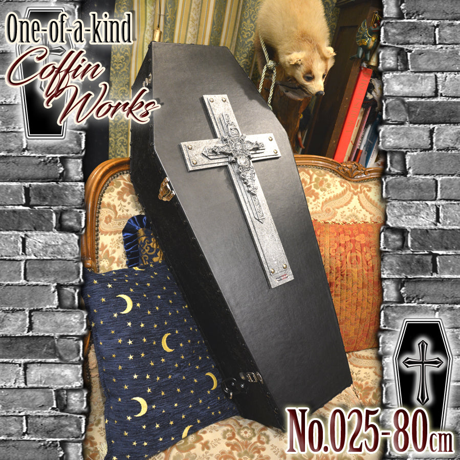【 One-of-a-kind 一点物棺 】 軽量タイプ 80cm サイズ 背負える DOLL Coffin <No.025-80 >