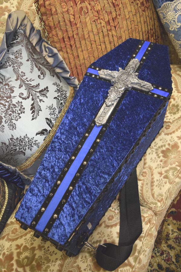 【 One-of-a-kind 一点物棺 】 60cm サイズ 背負える DOLL Coffin <No.014-60 >