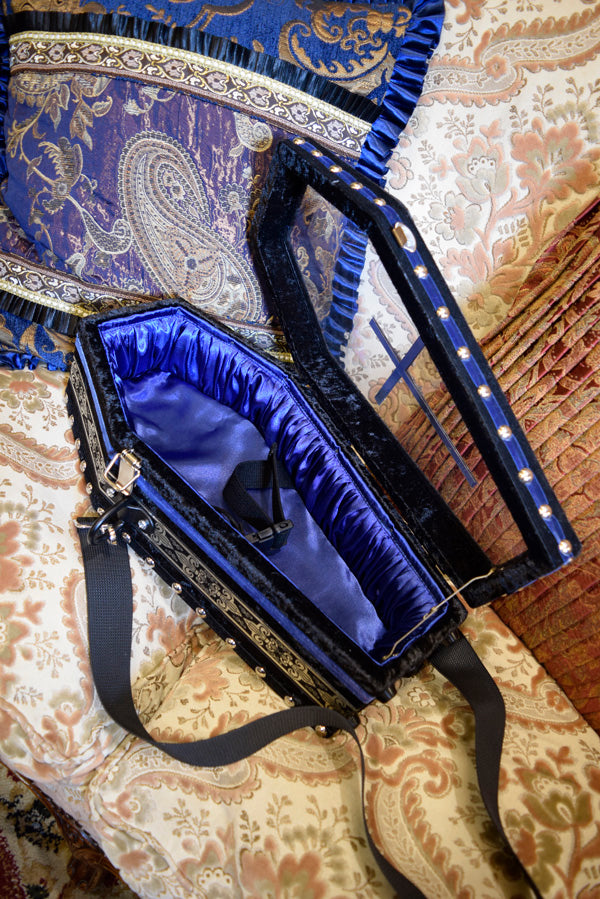 【 One-of-a-kind 一点物棺 】 内寸36cm サイズ アクリル扉 ポシェットタイプ DOLL Coffin <No.010-36 >