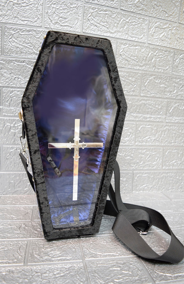 【 One-of-a-kind 一点物棺 】 内寸36cm サイズ アクリル扉 ポシェットタイプ DOLL Coffin <No.010-36 >
