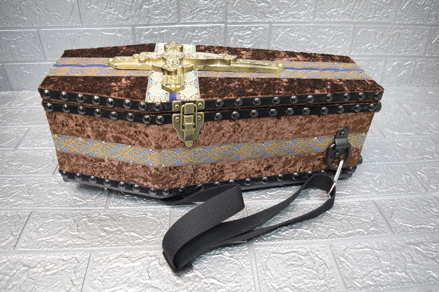 【Plototype 棺/展示 試作品】内寸42㎝サイズ 背負える棺BOX Doll Coffin BOX / OT-NO.009
