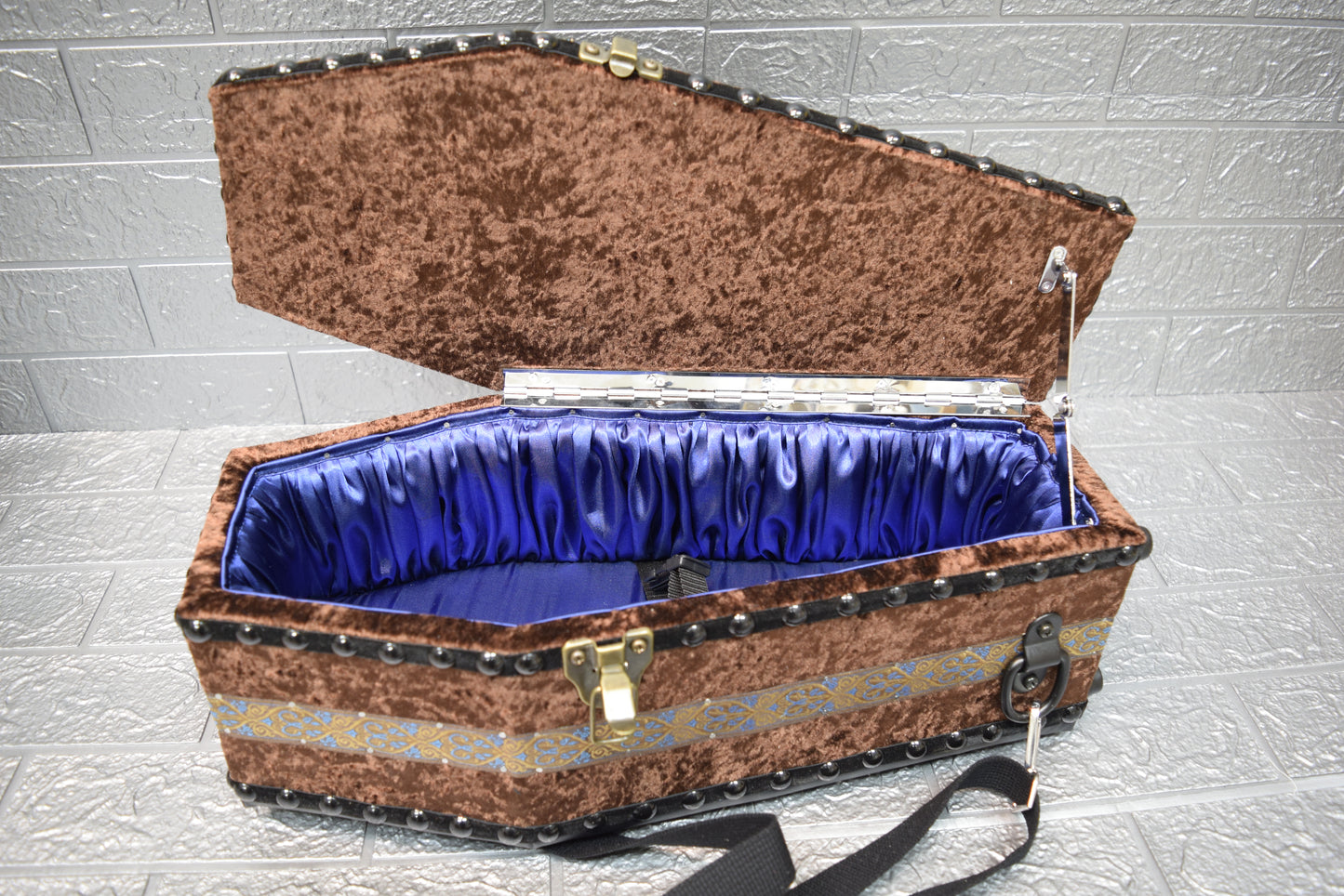【Plototype 棺/展示 試作品】内寸42㎝サイズ 背負える棺BOX Doll Coffin BOX / OT-NO.009