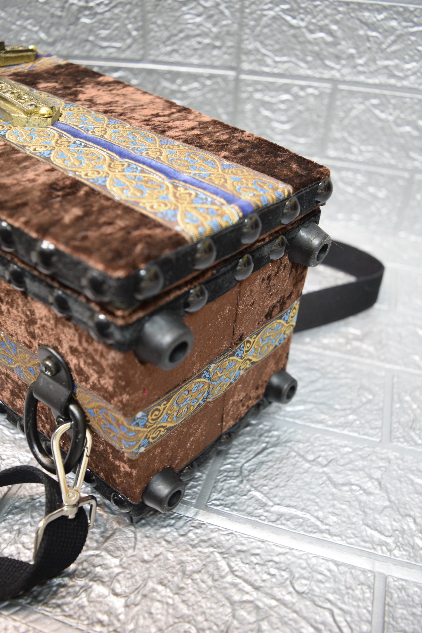 【Plototype 棺/展示 試作品】内寸42㎝サイズ 背負える棺BOX Doll Coffin BOX / OT-NO.009