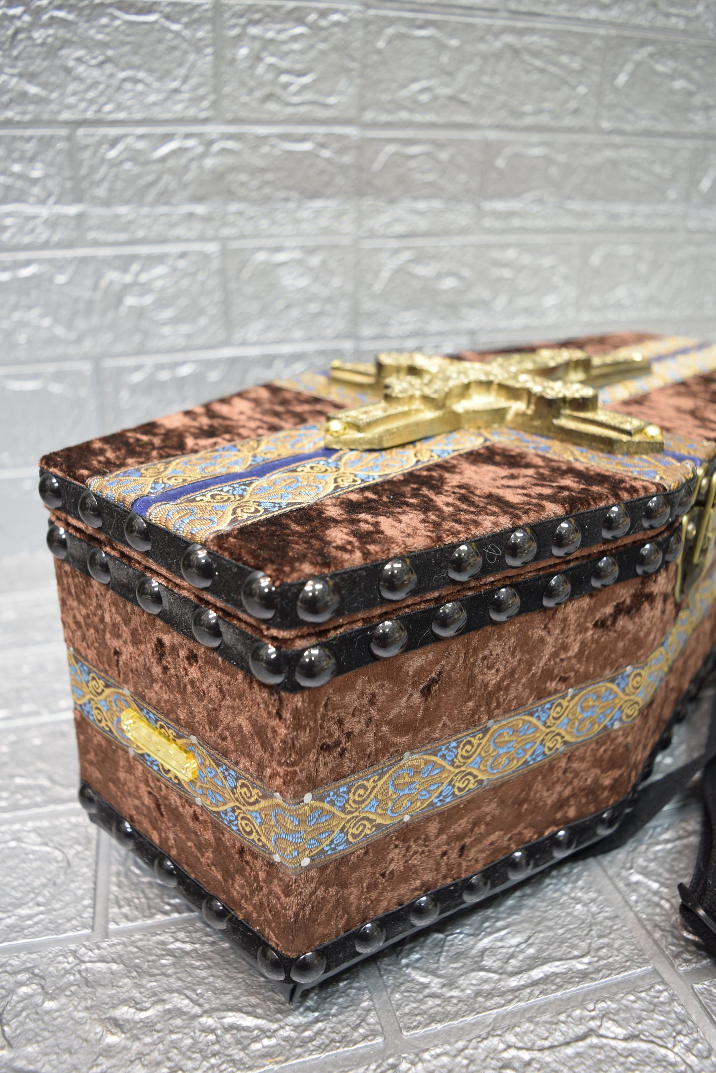 【Plototype 棺/展示 試作品】内寸42㎝サイズ 背負える棺BOX Doll Coffin BOX / OT-NO.009