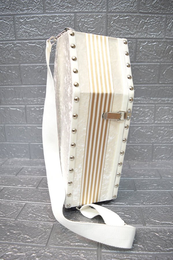 【Plototype 棺/展示 試作品】内寸38㎝サイズ 棺BOX 斜め掛けタイプ Doll Coffin BOX / OT-NO.010