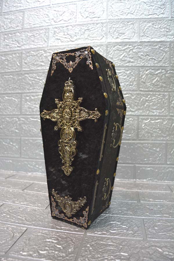 【 One-of-a-kind 一点物棺 】 30cm サイズ DOLL Coffin <No.023-30 >