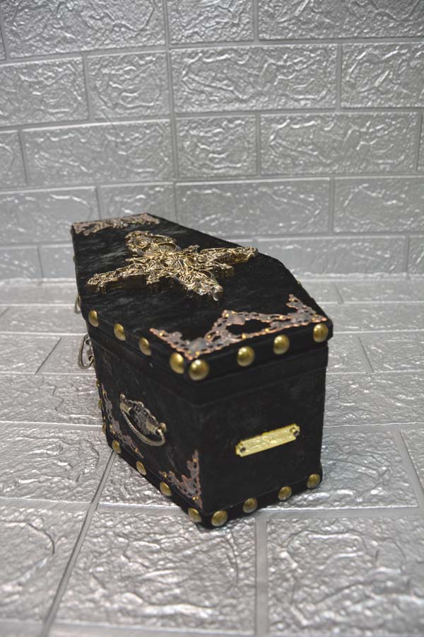 【 One-of-a-kind 一点物棺 】 30cm サイズ DOLL Coffin <No.023-30 >