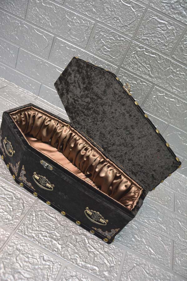 【 One-of-a-kind 一点物棺 】 30cm サイズ DOLL Coffin <No.023-30 >