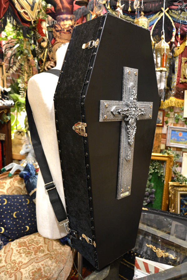 【 One-of-a-kind 一点物棺 】 軽量タイプ 80cm サイズ 背負える DOLL Coffin <No.025-80 >