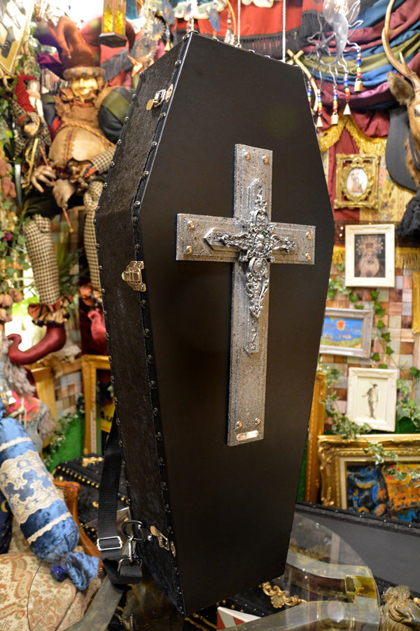 【 One-of-a-kind 一点物棺 】 軽量タイプ 80cm サイズ 背負える DOLL Coffin <No.025-80 >