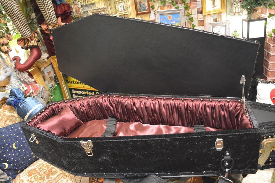 【 One-of-a-kind 一点物棺 】 軽量タイプ 80cm サイズ 背負える DOLL Coffin <No.025-80 >