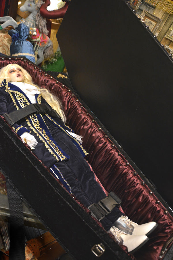 【 One-of-a-kind 一点物棺 】 軽量タイプ 80cm サイズ 背負える DOLL Coffin <No.025-80 >