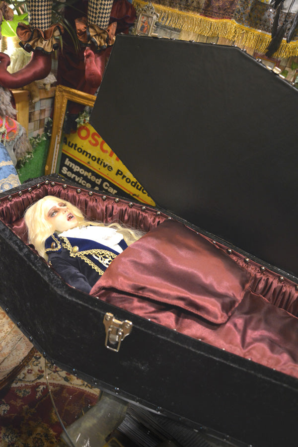 【 One-of-a-kind 一点物棺 】 軽量タイプ 80cm サイズ 背負える DOLL Coffin <No.025-80 >