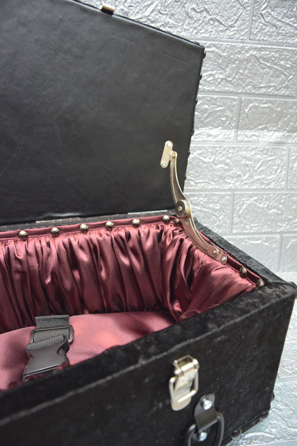 【 One-of-a-kind 一点物棺 】 軽量タイプ 80cm サイズ 背負える DOLL Coffin <No.025-80 >