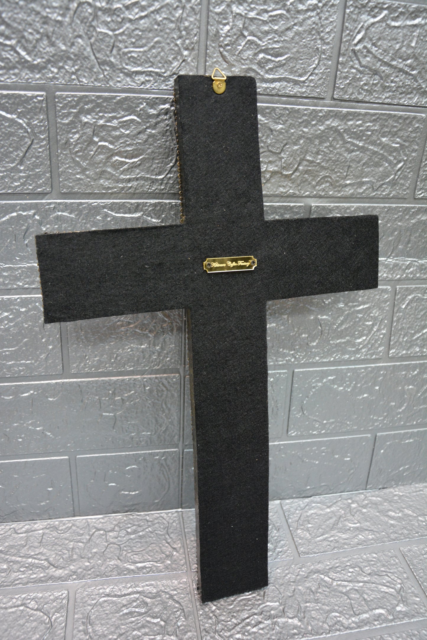 【 interior Cross 】Antique Gold Cross <Cross No.010>