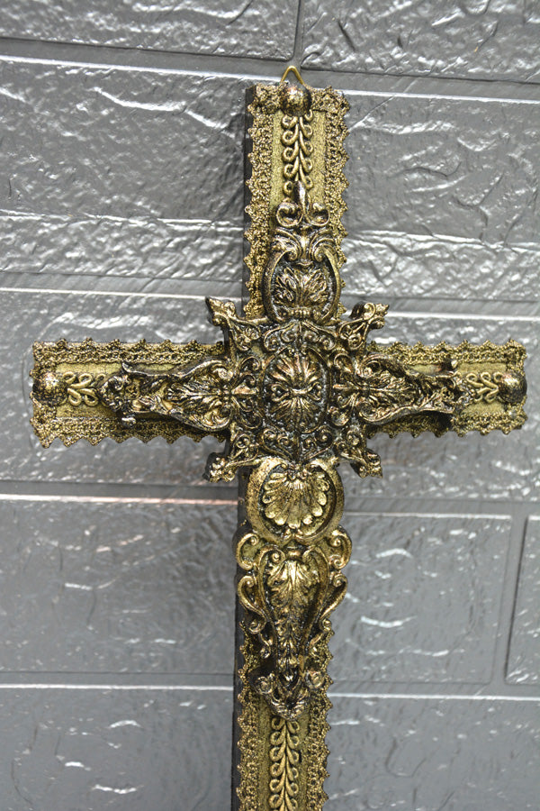 【 interior Cross 】 Antique Gold Cross <Cross No.006>