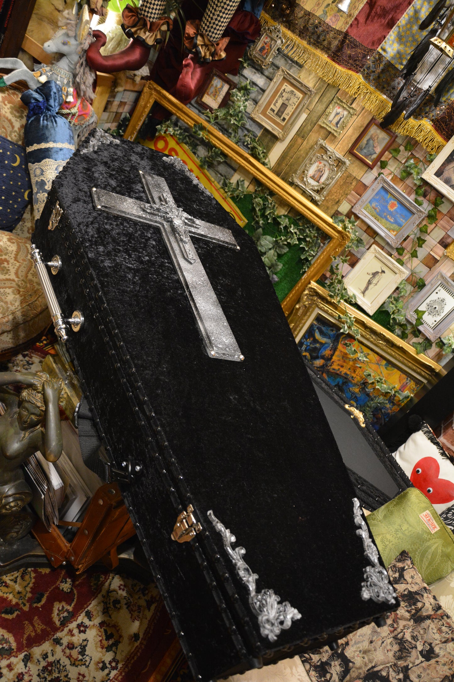 【Plototype 棺 / 展示 試作品】 軽量タイプ 120cm サイズ 背負える Coffin <OT-NO.011>