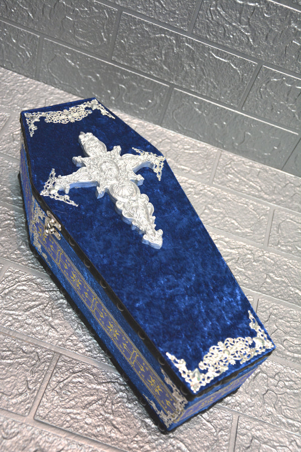 【 One-of-a-kind 一点物棺 】 35cm サイズ DOLL Coffin <No.027-35 >