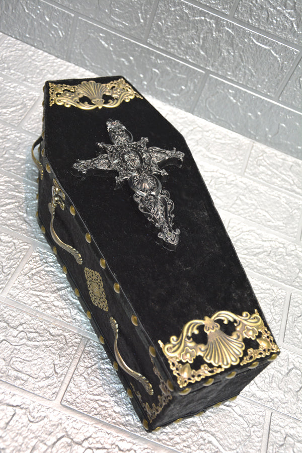 【 One-of-a-kind 一点物棺 】 35cm サイズ DOLL Coffin <No.026-35 >