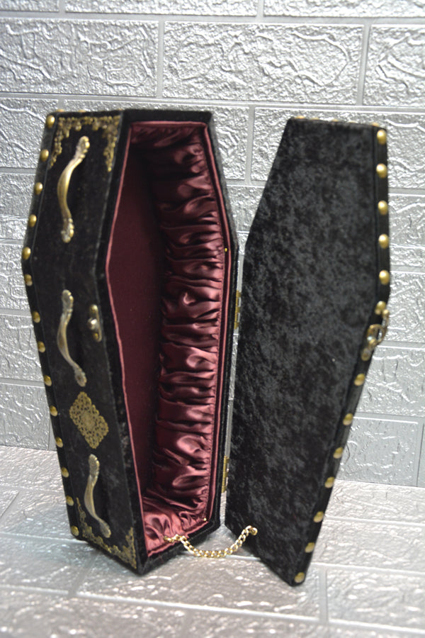 【 One-of-a-kind 一点物棺 】 35cm サイズ DOLL Coffin <No.026-35 >