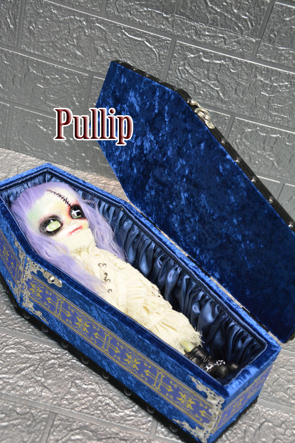 【 One-of-a-kind 一点物棺 】 35cm サイズ DOLL Coffin <No.027-35 >