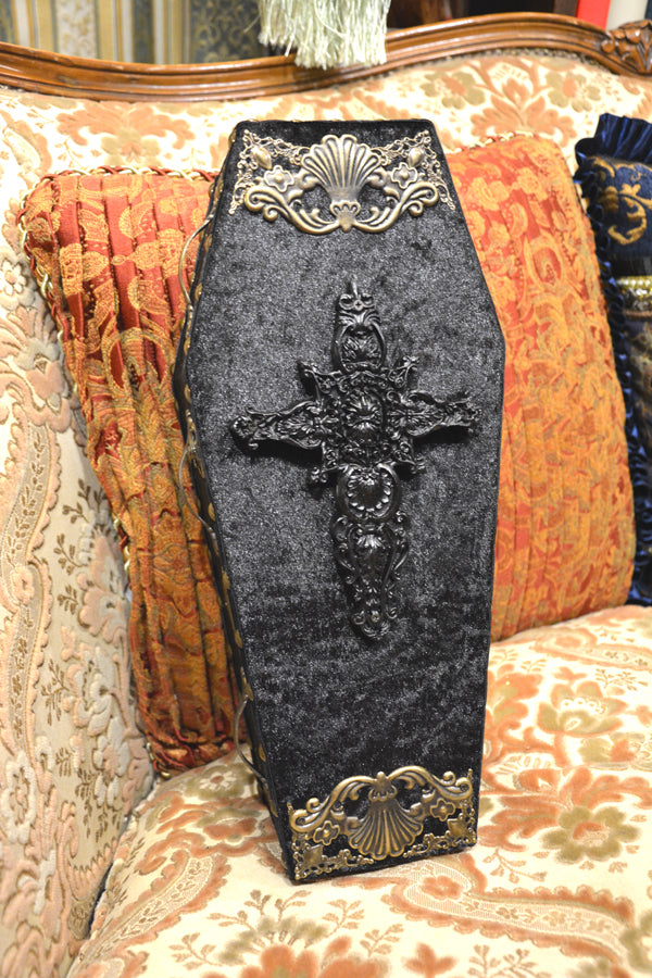 【 One-of-a-kind 一点物棺 】 35cm サイズ DOLL Coffin <No.026-35 >