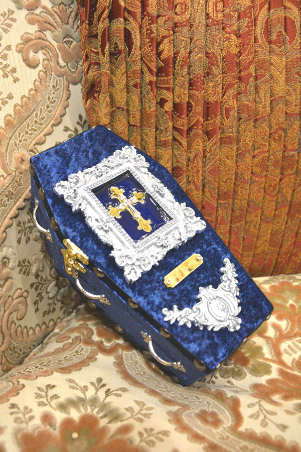 【 One-of-a-kind 一点物棺 】 20cm サイズ DOLL Coffin <No.029-20>