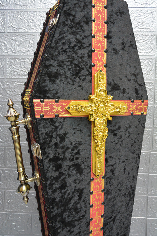 【One-of-a-kind 一点物棺 】ヴァイオリンケース Violin case Coffin BOX <NO.030>