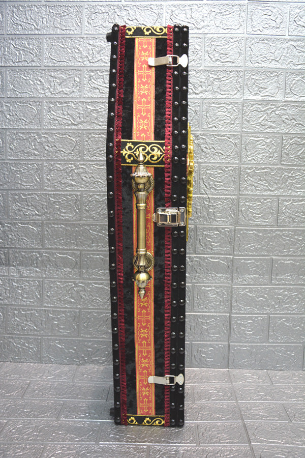 【One-of-a-kind 一点物棺 】ヴァイオリンケース Violin case Coffin BOX <NO.030>