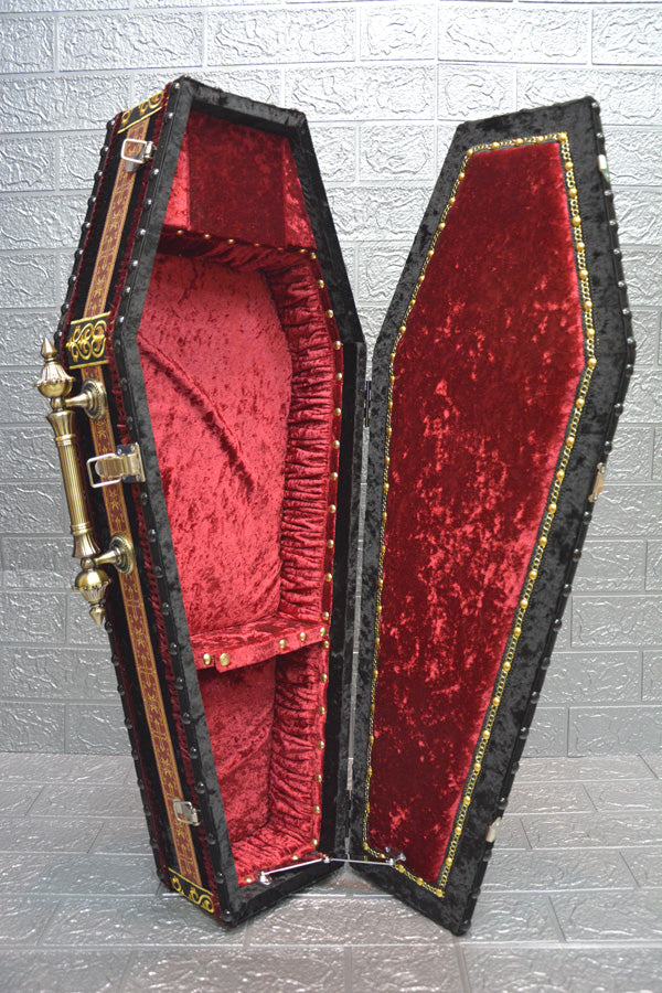 【One-of-a-kind 一点物棺 】ヴァイオリンケース Violin case Coffin BOX <NO.030>