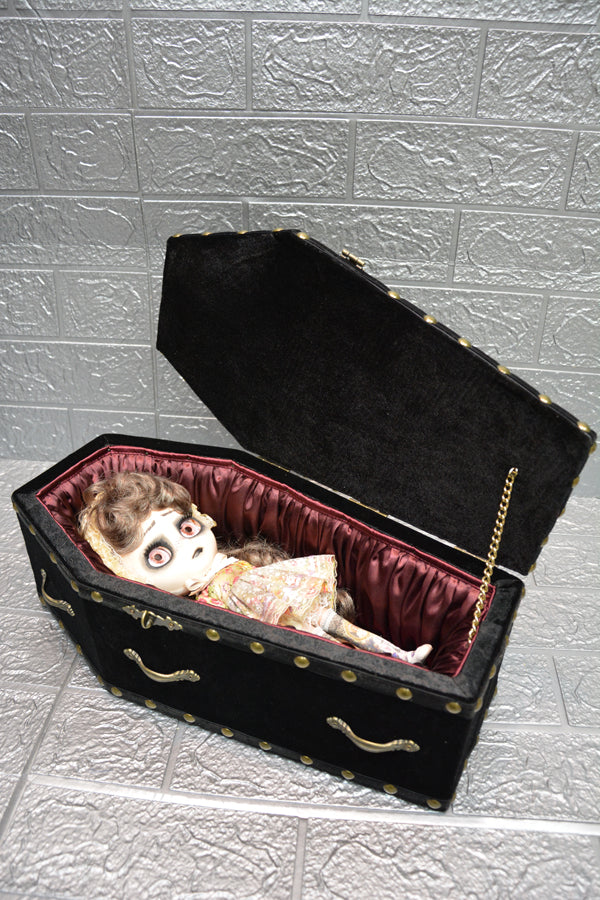 【 One-of-a-kind 一点物棺 】 36cm サイズ Type-03-02 DOLL Coffin <No.033-36 >
