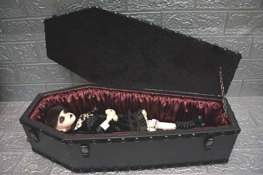 【 One-of-a-kind 一点物棺 】 50cm サイズ Type-03-02 DOLL Coffin <No.034-50 >