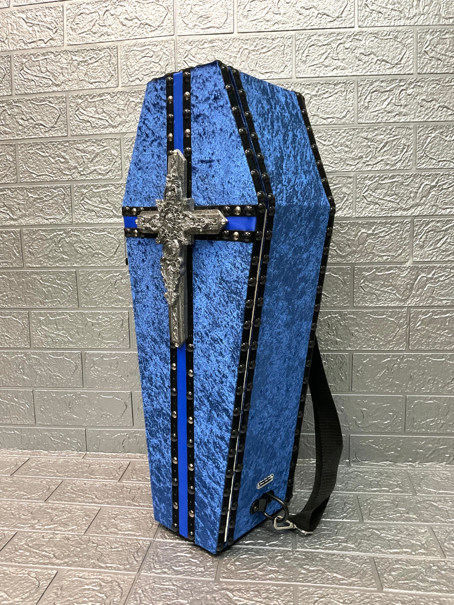 【 One-of-a-kind 一点物棺 】 60cm サイズ 背負える DOLL Coffin <No.014-60 >