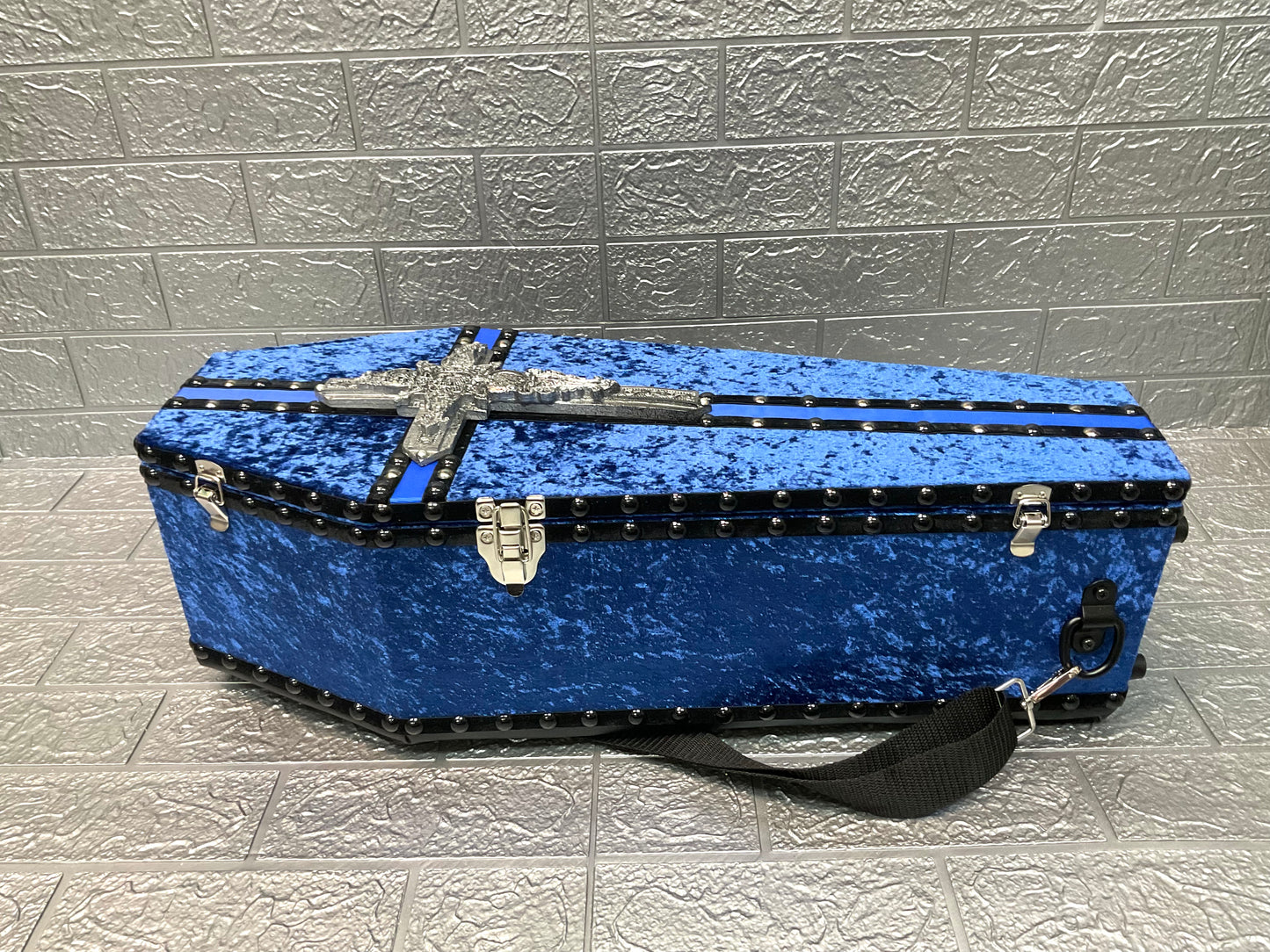 【 One-of-a-kind 一点物棺 】 60cm サイズ 背負える DOLL Coffin <No.014-60 >