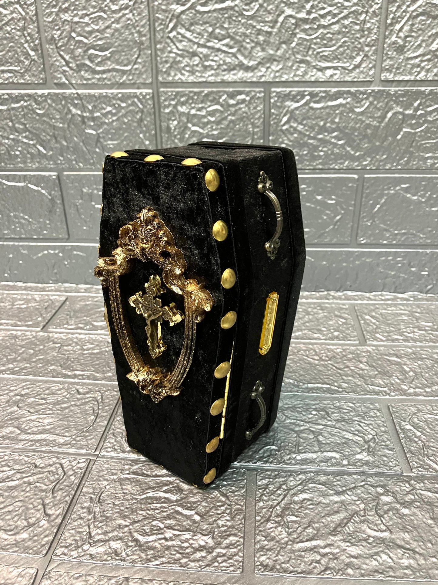 【 One-of-a-kind 一点物棺 】 16cm サイズ DOLL Coffin <No.015-16>