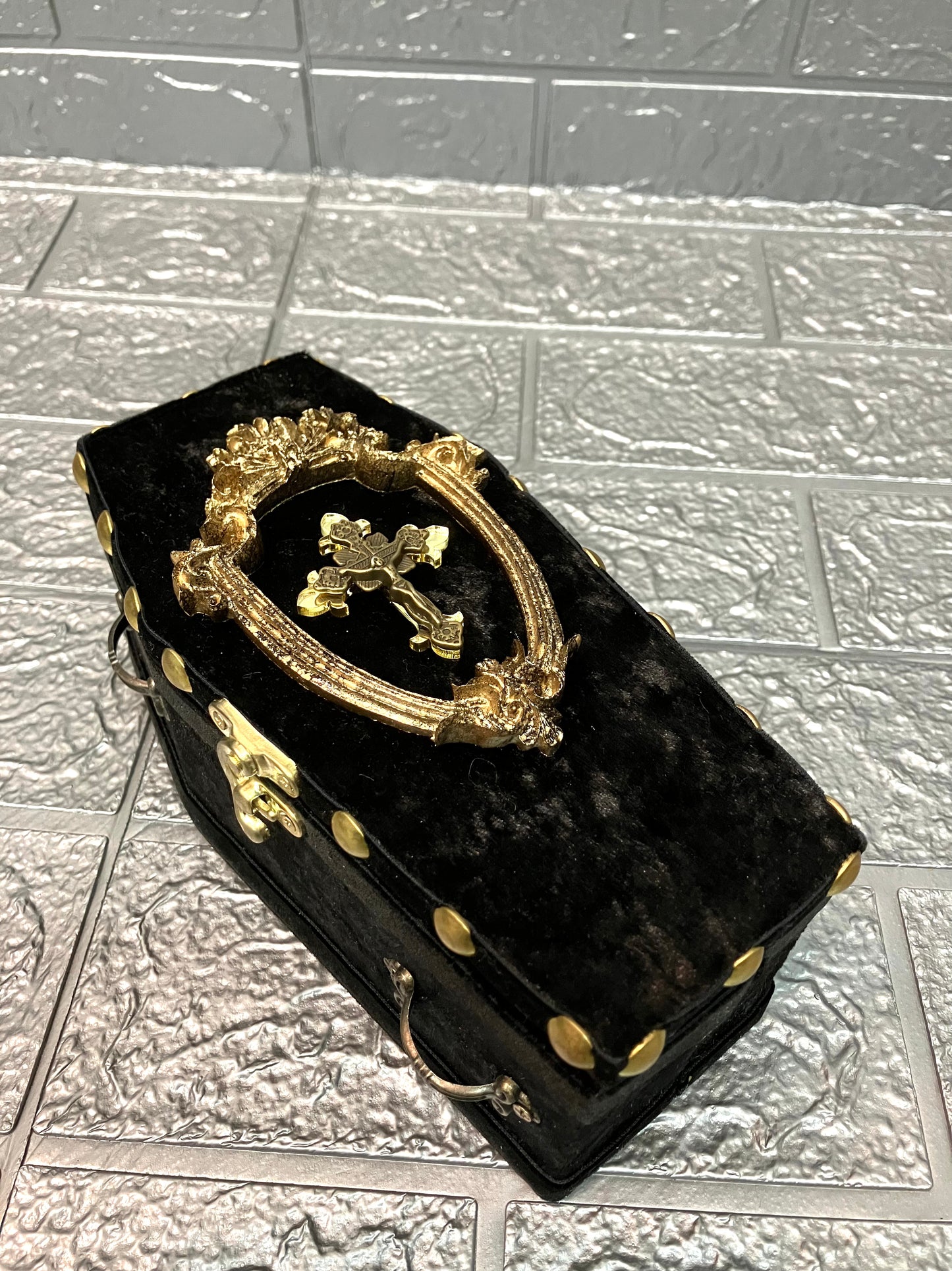 【 One-of-a-kind 一点物棺 】 16cm サイズ DOLL Coffin <No.015-16>
