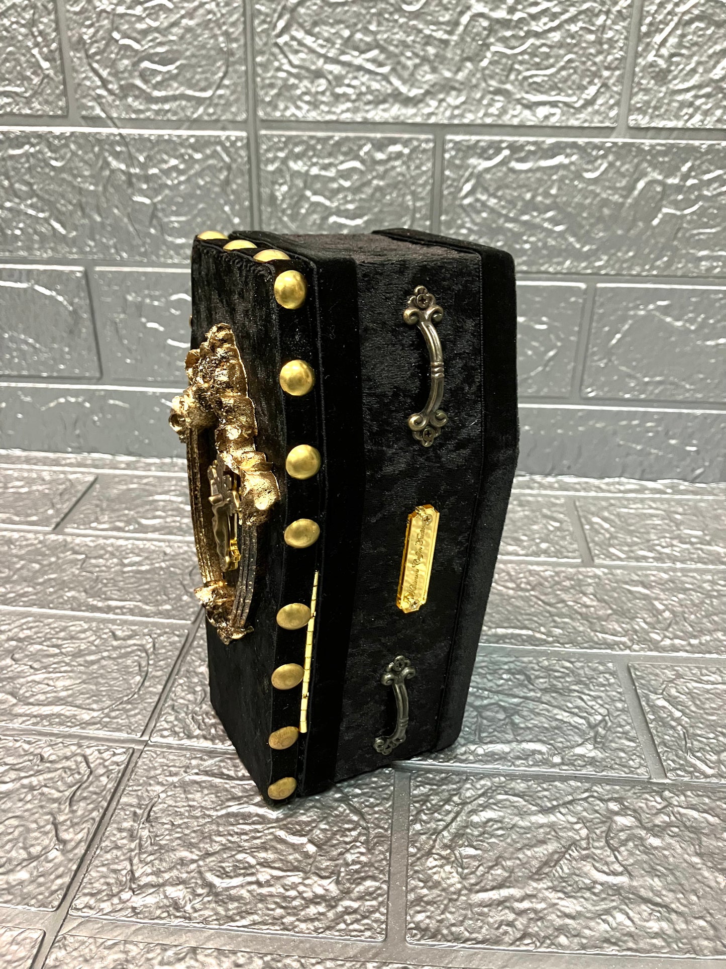 【 One-of-a-kind 一点物棺 】 16cm サイズ DOLL Coffin <No.015-16>