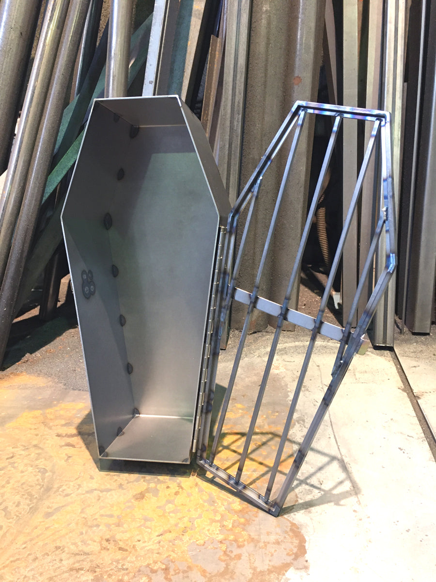 【受注生産】DOLL用棺 < 鉄檻棺 > Iron cage coffin アイアン 棺 BOX 36cm