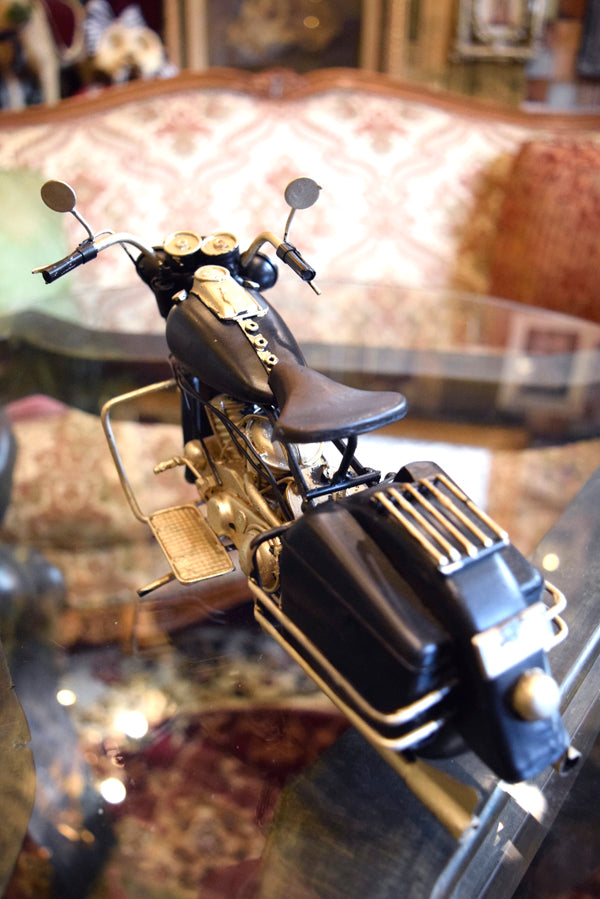【 Select ITEM 】Miniature items ヴィンテージモーターサイクル <ブラック>
