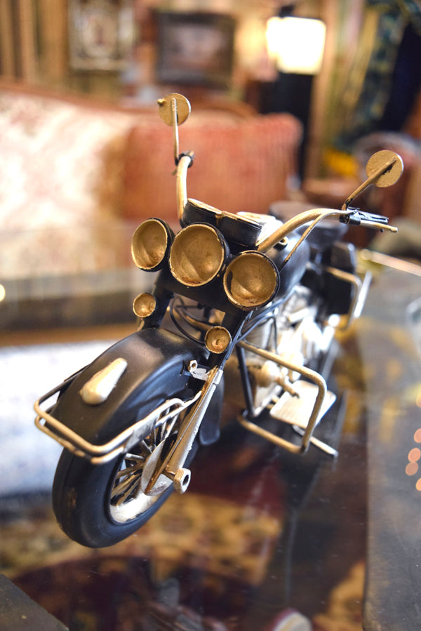 【 Select ITEM 】Miniature items ヴィンテージモーターサイクル <ブラック>