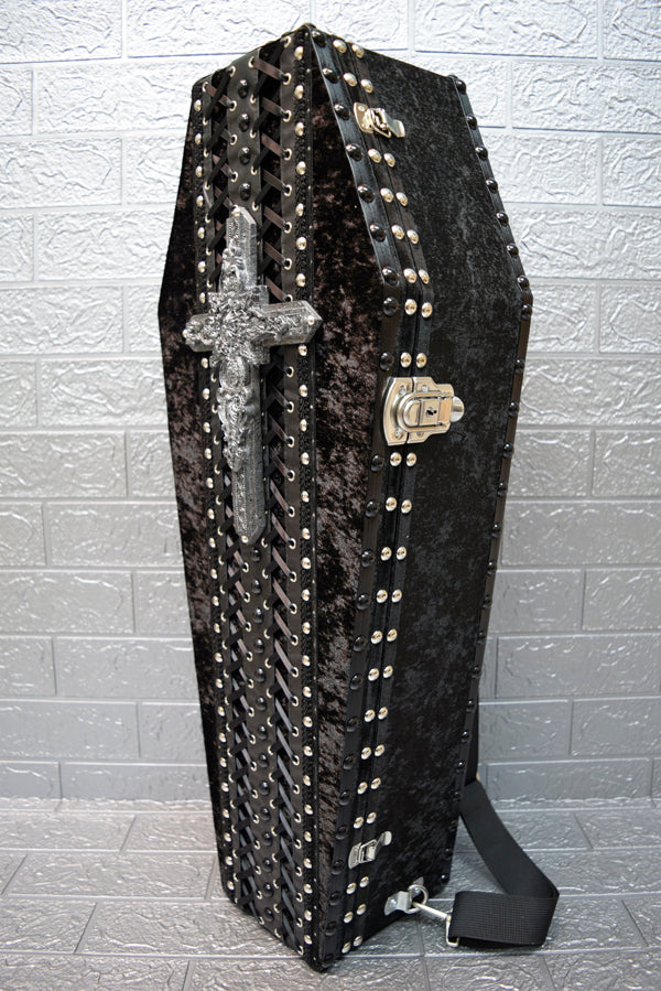 【 One-of-a-kind 一点物棺 】 70cm サイズ 背負える DOLL Coffin <No.003-70 >