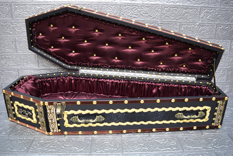 【 One-of-a-kind 一点物棺 】 80cm サイズ トランクタイプ DOLL Coffin <No.002-80 >