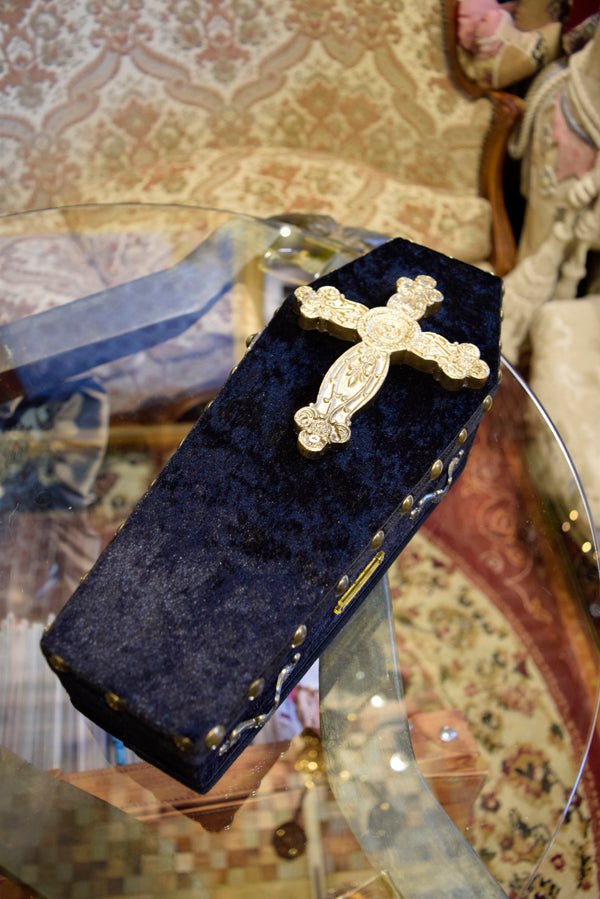 【 One-of-a-kind 一点物棺 】 30cm サイズ DOLL Coffin <No.008-30 >