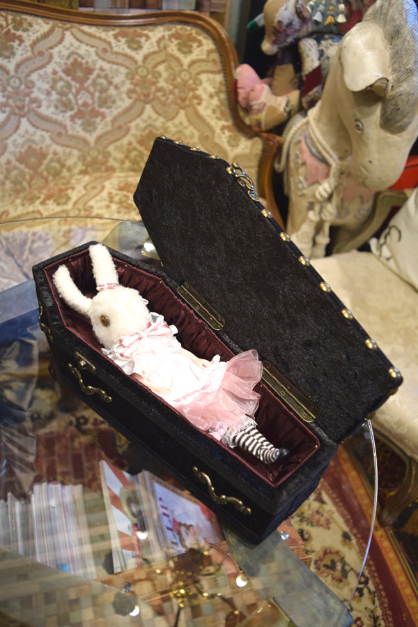 【 One-of-a-kind 一点物棺 】 30cm サイズ DOLL Coffin <No.008-30 >