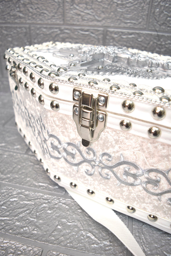 【 One-of-a-kind 一点物棺 】 60cm サイズ 背負える DOLL Coffin <No.007-60 >