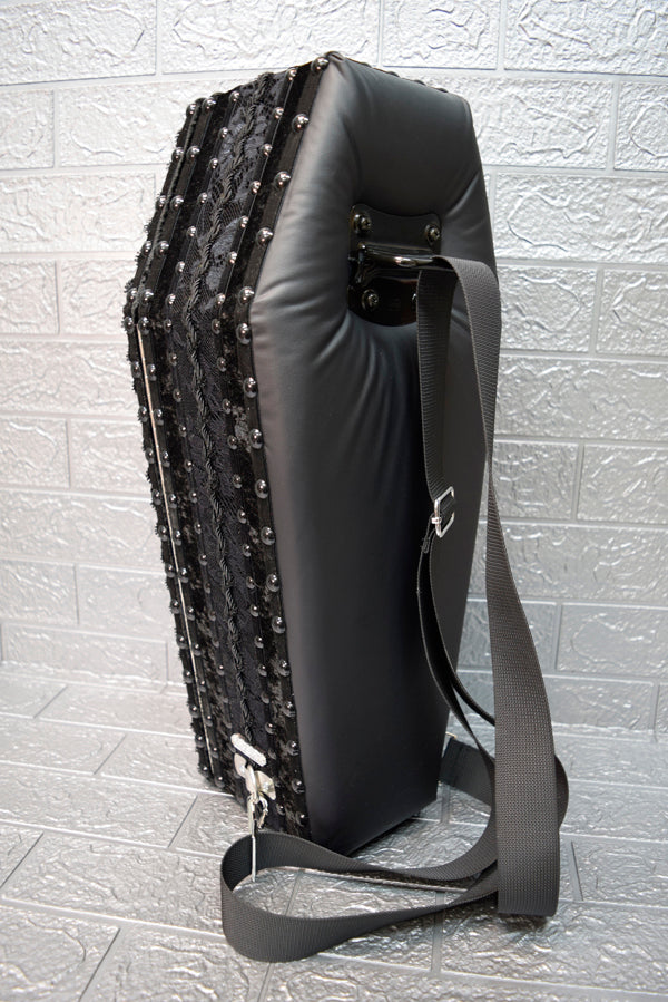【 One-of-a-kind 一点物棺 】 50cm サイズ 背負える DOLL Coffin <No.005-50 >