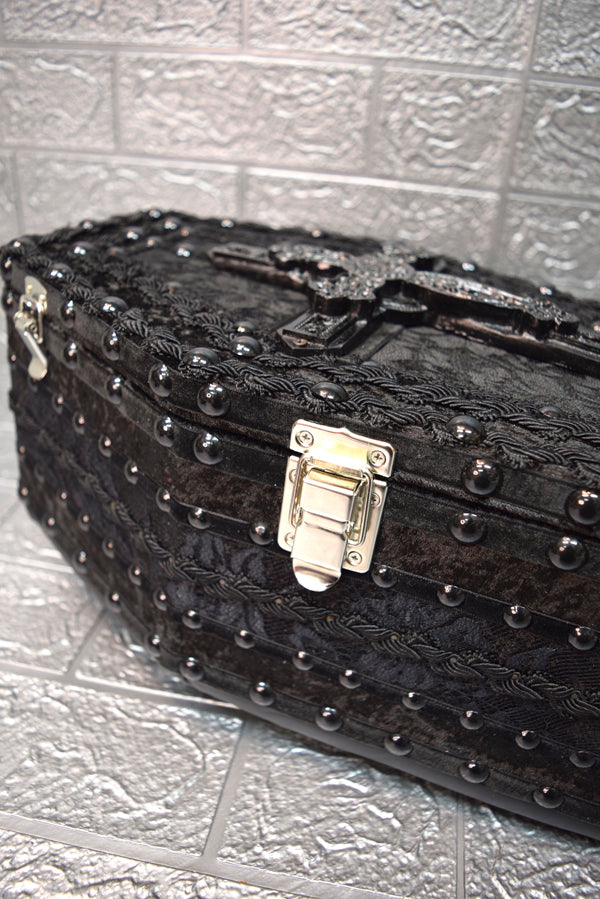 【 One-of-a-kind 一点物棺 】 50cm サイズ 背負える DOLL Coffin <No.005-50 >