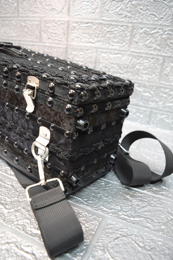 【 One-of-a-kind 一点物棺 】 50cm サイズ 背負える DOLL Coffin <No.005-50 >