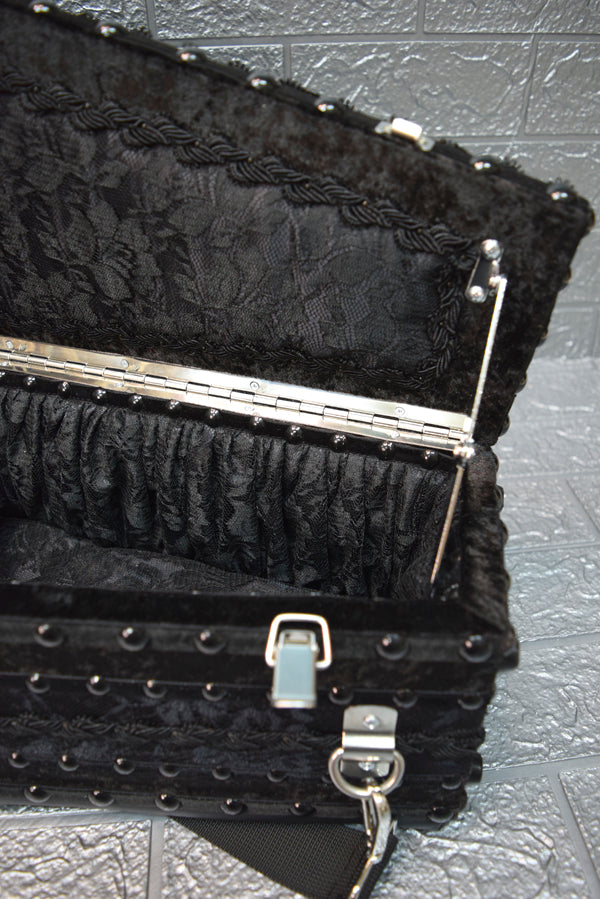 【 One-of-a-kind 一点物棺 】 50cm サイズ 背負える DOLL Coffin <No.005-50 >