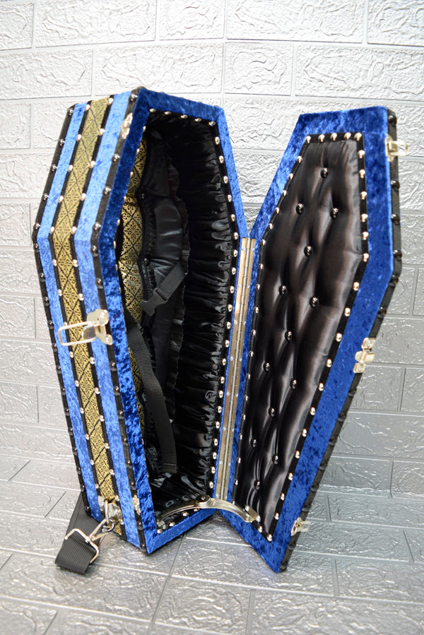 【 One-of-a-kind 一点物棺 】 50cm サイズ 背負える DOLL Coffin <No.006-50 >